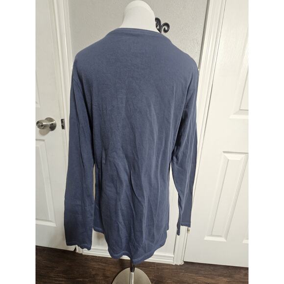 Life is Good Colorful Heart Dog Paw Crusher Crew Neck T Shirt Sz M Blue - Picture 5 of 8